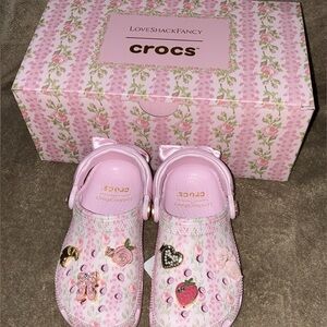 Crocs x LoveShackFancy kid c12